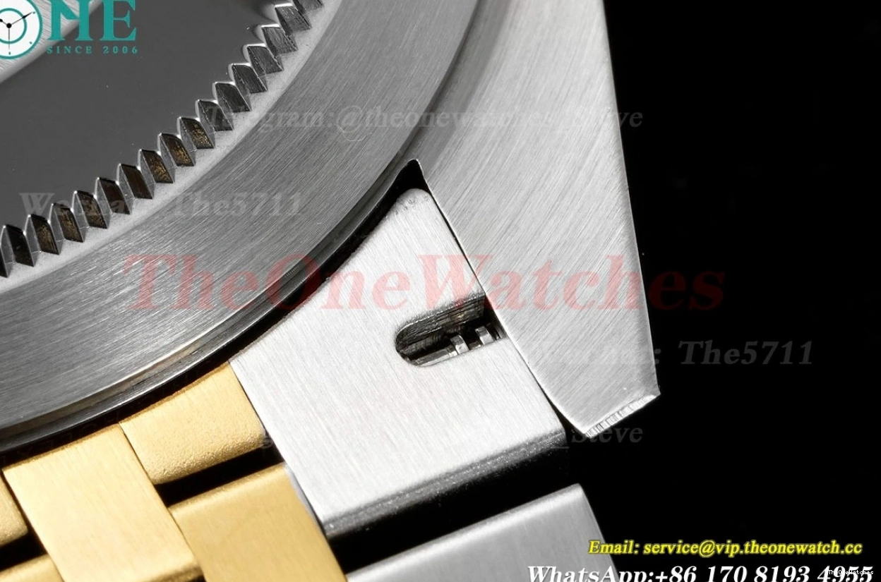 Blk SS VR3235 41MM YG 126333 Jub Datejust Stk GMF 904L 0211